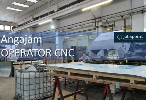 Operator CNC stantare tabla - Cluj-Napoca